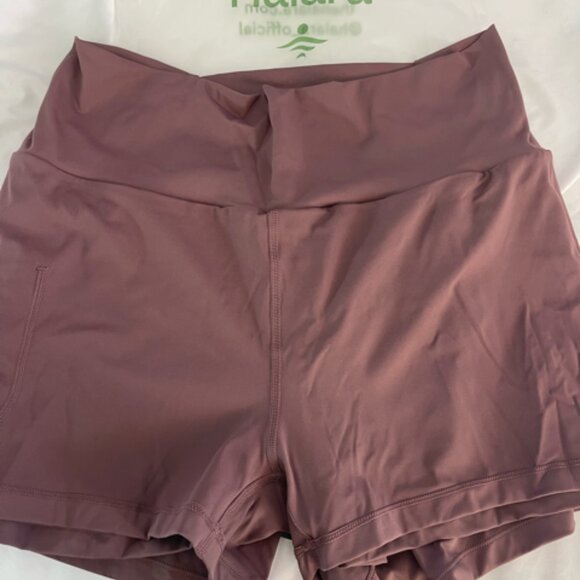 Halara Airy Super High Waisted Cool Touch Yoga Shorts with Pockets - Picture 3 of 7